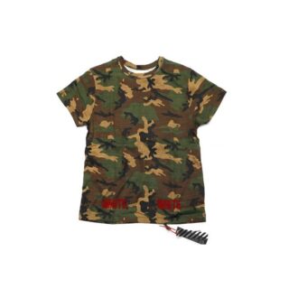 Rouge Shorts Manches courtes Vert camouflage