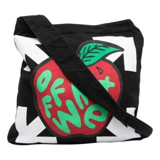 Sac à bandoulière Arrows Printing Noir