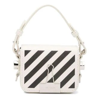 Sac à bandoulière Diag Mini Blanc