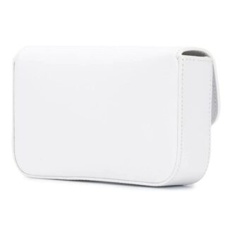 Sac à bandoulière Industrial Logo blanc