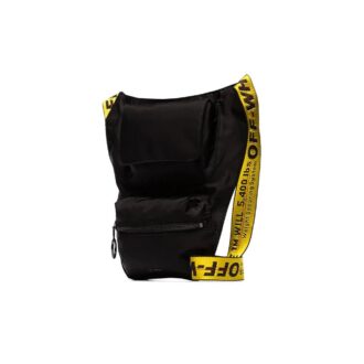 Sac à bandoulière industriel FW19 Noir