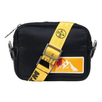 Sac à bandoulière matelassé noir
