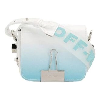 Sac à bandoulière Off-White 20 Printemps-Été Flip Bleu