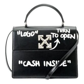 Sac à bandoulière Off-White Cash Inside Logo Noir