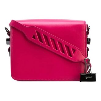 Sac à bandoulière Off-White Elite Rose Red
