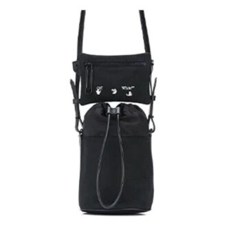 Sac à bandoulière Off-White en coton noir pour homme