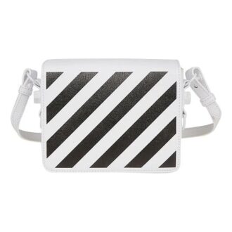 Sac à bandoulière Off-White Logo Noir Blanc
