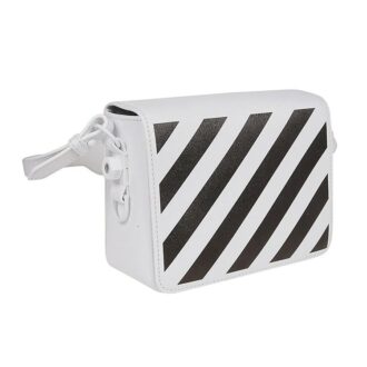 Sac à bandoulière Off-White Logo Noir Blanc