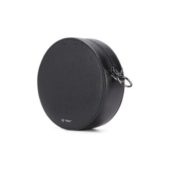 Sac à bandoulière rond Off-White Diag Noir