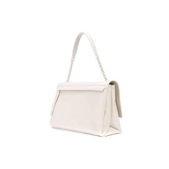 Sac à bandoulière souple Off-White avec Binder Clip, blanc