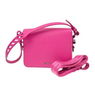Sac à bandoulière tendance Off-White rose