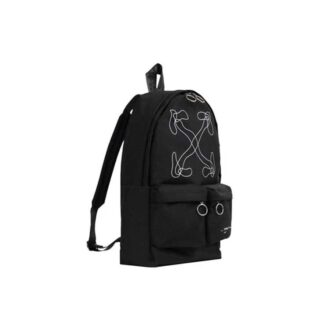 Sac à dos Abstract Arrows « Noir/Blanc »