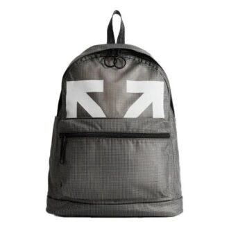 Sac à dos avec logo imprimé, gris