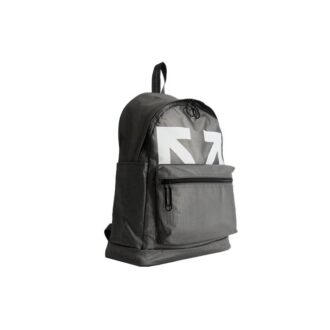 Sac à dos avec logo imprimé, gris
