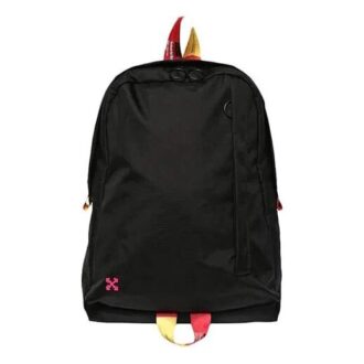 Sac à dos avec sangles faciles « Noir/Rose »
