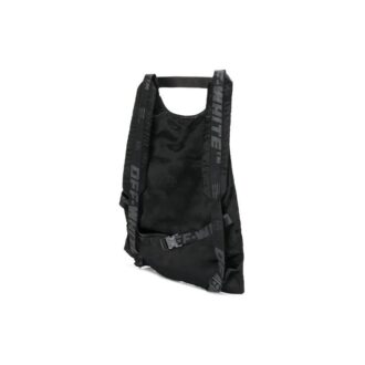 Sac à dos jacquard avec logo, sac d&rsquo;école, noir