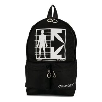 Sac à dos Off-White pour homme avec logo flèche Noir