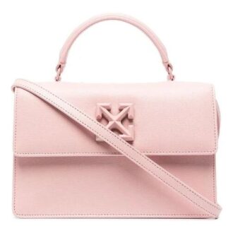 Sac à main Off-White 1.4 Jitney rose