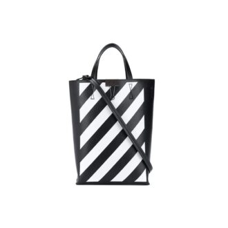 Sac seau décontracté en cuir Off-White Deceleration Noir