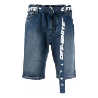 Short décontracté en Denim FW21, coupe ajustée, version bleue