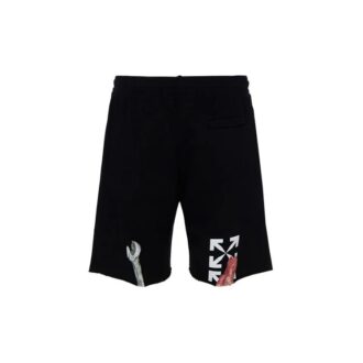 Short décontracté FW20 Pascal Applique pour homme, noir