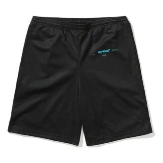 Short décontracté à motif fléché, version noire