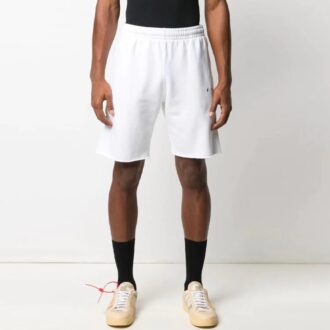 Short de sport imprimé à motifs Arrows SS21, version blanche