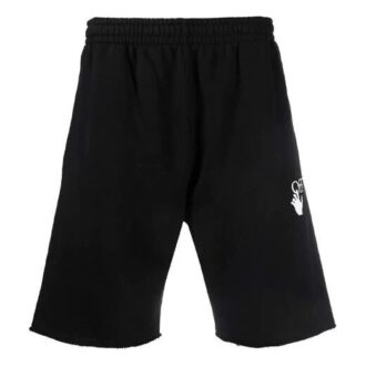 Short de sport rétro FW21 à logo, version slim, noir