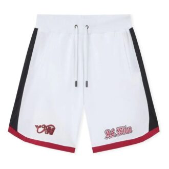 Short Off-White x c/o AC Milan Arrow Tech « Blanc Rouge »