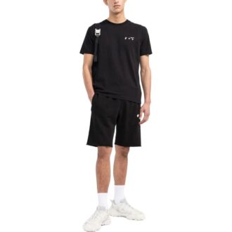 Shorts décontractés Off-White pour homme SS22 avec logo imprimé, version noire Shorts décontractés Off-White pour homme SS22 avec logo imprimé, version noire