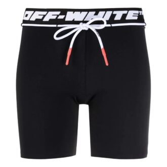 Shorts de course Off-White avec logo à la taille « Noir »