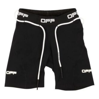 Shorts de cyclisme Off-White avec logo « Noir »