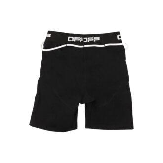 Shorts de cyclisme Off-White avec logo « Noir »