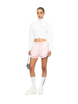 Shorts de pyjama en satin jacquard