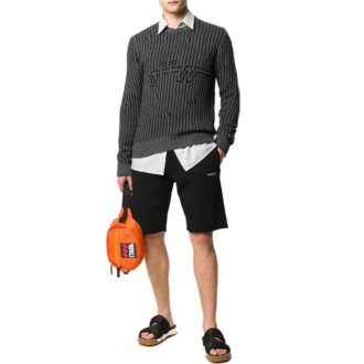 Shorts de sport FW20 Chainsaw Worker pour homme, noir