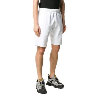 Shorts de sport imprimés Caravaggio FW20 pour homme, blanc