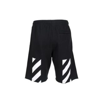 Shorts de sport Off-White pour homme SS22 avec logo imprimé, version noire