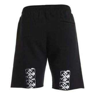 Shorts de sport Sprayed Arrows Arrow Noir