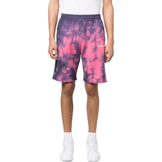 Shorts de sport tie-dye « Rose »