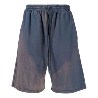 Shorts droit à cordon de serrage Off-White pour homme SS22 Bleach, version standard, bleu Shorts droit à cordon de serrage Off-White pour homme SS22 Bleach, version standard, bleu