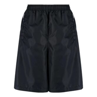 Shorts droit à taille élastique en twill imprimé Off-White pour homme, collection SS22, version standard, noir Shorts droit à taille élastique en twill imprimé Off-White pour homme, collection SS22, version standard, noir