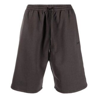 Shorts droit à taille élastique et imprimé logo Off-White pour homme, marron Shorts droit à taille élastique et imprimé logo Off-White pour homme, marron