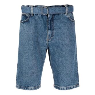 Shorts en denim avec ceinture Shorts en denim avec ceinture