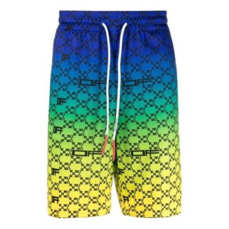 Shorts imprimé dégradé SS22 multicolore