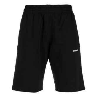 Shorts à rayures en diagonale