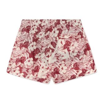 Shorts rouge imprimé fleurs Off-White pour homme