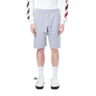 Shorts à taille élastique imprimé SS21 Gris
