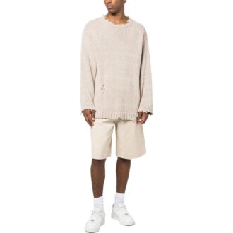 Shorts utilitaires en toile Wave Off « Beige »