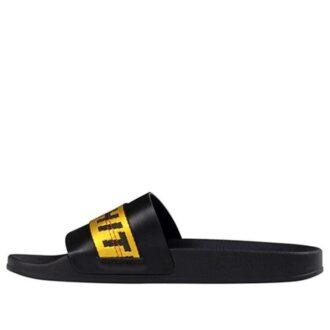 Sliders industriels « Noir Jaune »