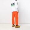 Spray Blurred Oversized pour homme, blanc